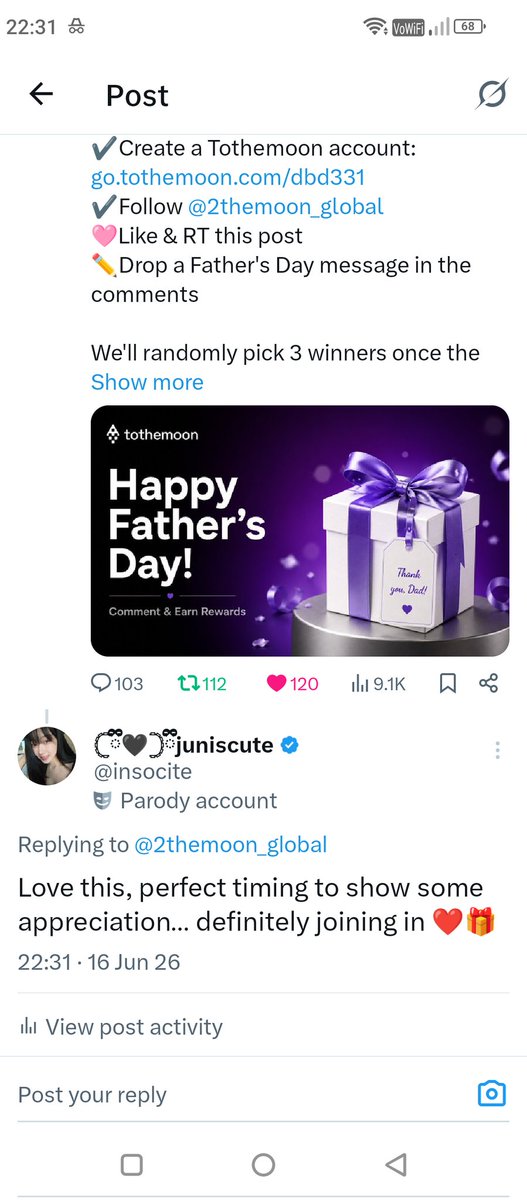 insocite's tweet photo. @CrypyoCJ @2themoon_global https://t.co/WSt2R82ZVh