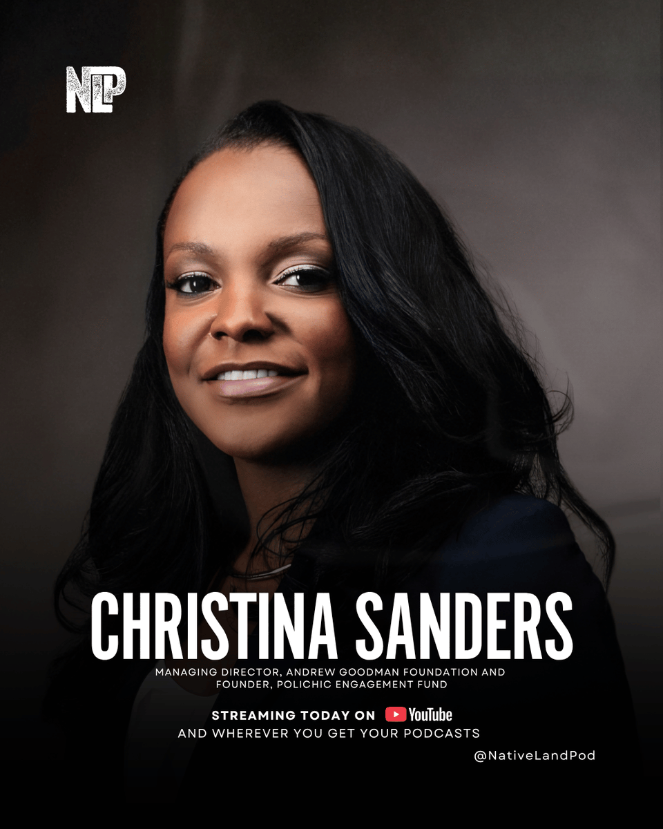 nativelandpod's tweet photo. #NLPFam, we have a lot for y'all to look forward to today!

First up, Christina Sanders, Shia Rozier, and Jyanne Guide from The Andrew Goodman Foundation are joining Angela live at 3PM EST on YouTube @NativeLandPod 🎧

We'll see y'all there! https://t.co/ZAtA7Fvkmw