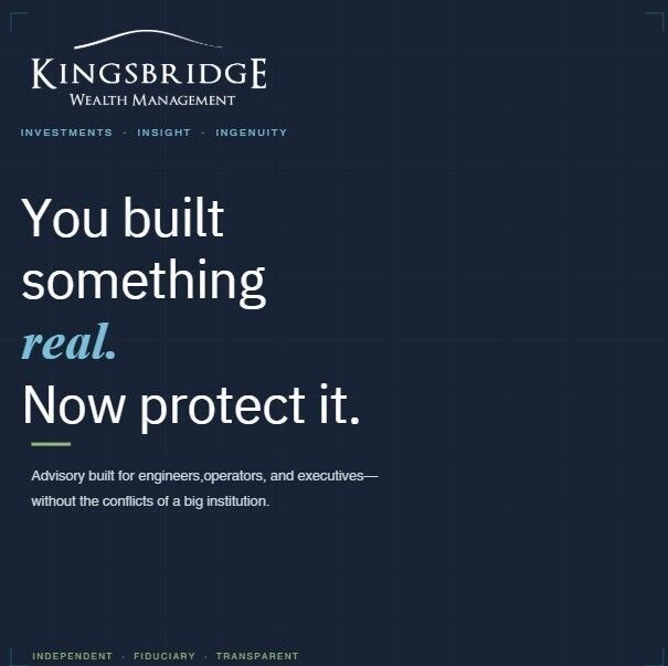 KingsbridgeWM's tweet photo. @SpaceX For executives managing significant equity transitions, one-size-fits-most advice often falls short. We specialize in concentrated stock management, creative tax strategies, and thoughtful investment planning at @Kingsbridgewm. Newport Beach office. #TaxStrategies #ConcentratedStock #WealthManagement https://t.co/mczuJlMrM2