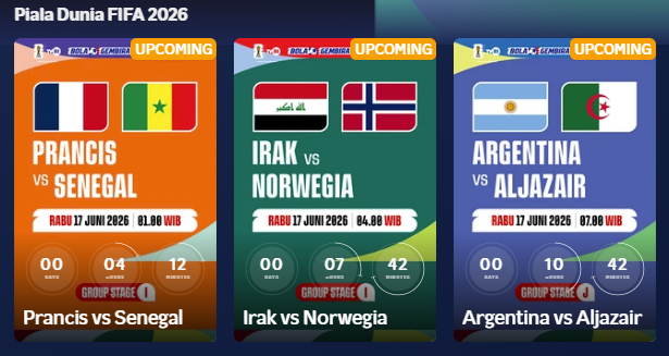 humzlab's tweet photo. Padet nih pildun.
Jam 1 Prancis, jam 4 Norwey, jam 7 Argentina.

kapan nih tidrunya? https://t.co/liF5eQZwPZ