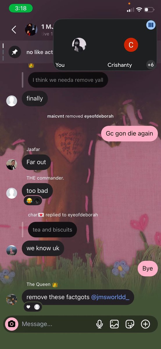 theyseennen's tweet photo. mj cafe loves slurs i can name of so many they’ve said!
r-slur, t-slur,n-slur and rape jokes yall are nasty asf and childishly asl #mjcafe #baenation https://t.co/OwTTahkThi