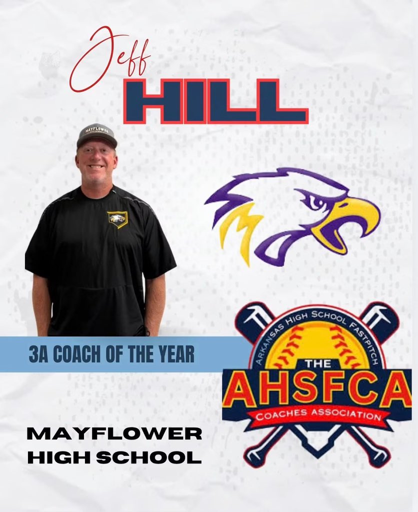 ArHSFCA's tweet photo. ⭐️ AHSFCA 3A Awards 2026 ⭐️

AHSFCA 3A Position Player of the Year
🥎 Cori Hastings

AHSFCA 3A Pitcher of the Year 
🥎 Ava (ACE) Ellis

AHSFCA 3A Coach of the Year
🥎 Jeff Hill

We couldn’t be more proud to have these award winners representing 3A Softball in Arkansas. https://t.co/MsxI61qCE6