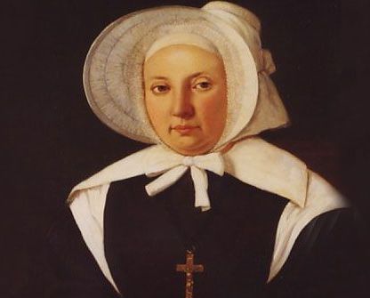 RealRCWomen's tweet photo. Meet ST. ÉMILIE DE VIALAR (1797-1856), a French physician's daughter &amp; the foundress of the missionary Sisters of St. Joseph of the Apparition, whose schools, hospitals, &amp; other works she set up starting in 1835 in what are today Algeria, Tunisia, Cyprus, Libya, Lebanon, &amp; Malta. https://t.co/09g34YSkGQ