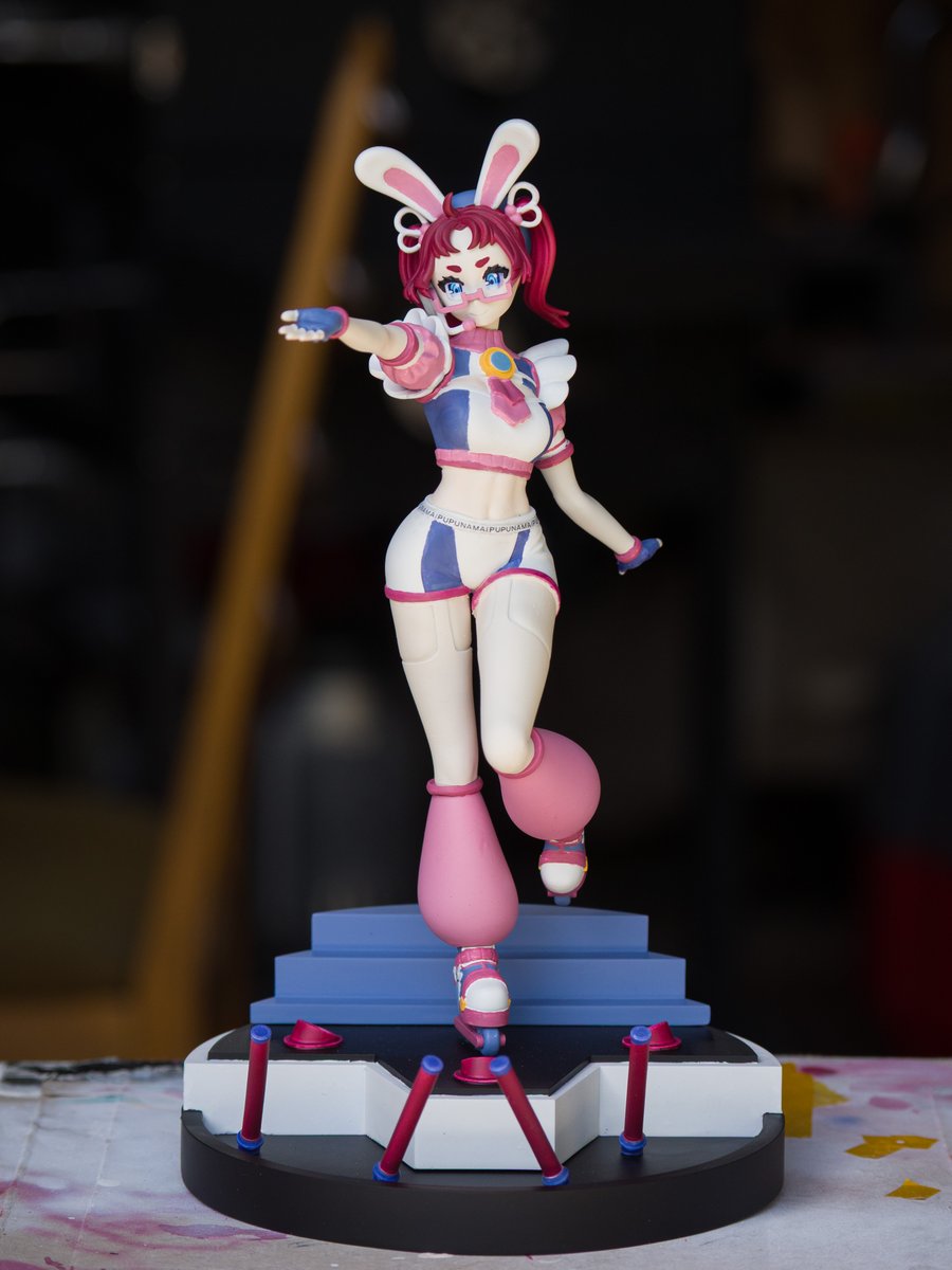 PupunaMai's tweet photo. MY MODS DROPPED THE INSANEST BIRTHDAY GIFT FOR ME!!! 😭✨😭✨

An actual figurine of me... It's the ULTIMATE FIGURINE!!! 💥✨

And you know what? You can also print and paint yourself your own Pupuna - the 3D file is available FOR FREE 👀✨!! Link down below 💕 https://t.co/FWbe1J7nez