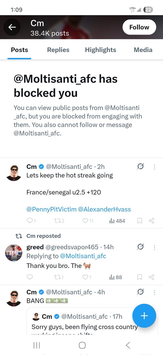 wingsnation's tweet photo. another shitbag scammer got spooked π
#gamblingtwitter #fraudtouts #scammers https://t.co/kwcKVfefsE