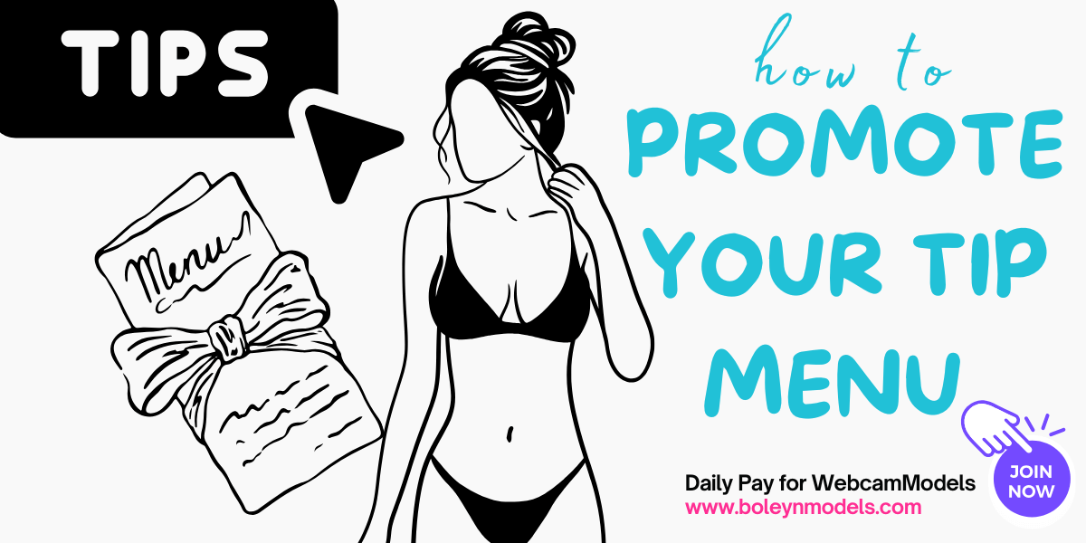 boleyn_models's tweet photo. Not sure when to remind viewers about your tip menu?

A good rhythm keeps your room active without making every message feel like a sales pitch.

Here are simple tips for promoting your tip menu during a cam show:
https://t.co/qpv7SpKuDr https://t.co/vmgG2OdhgM