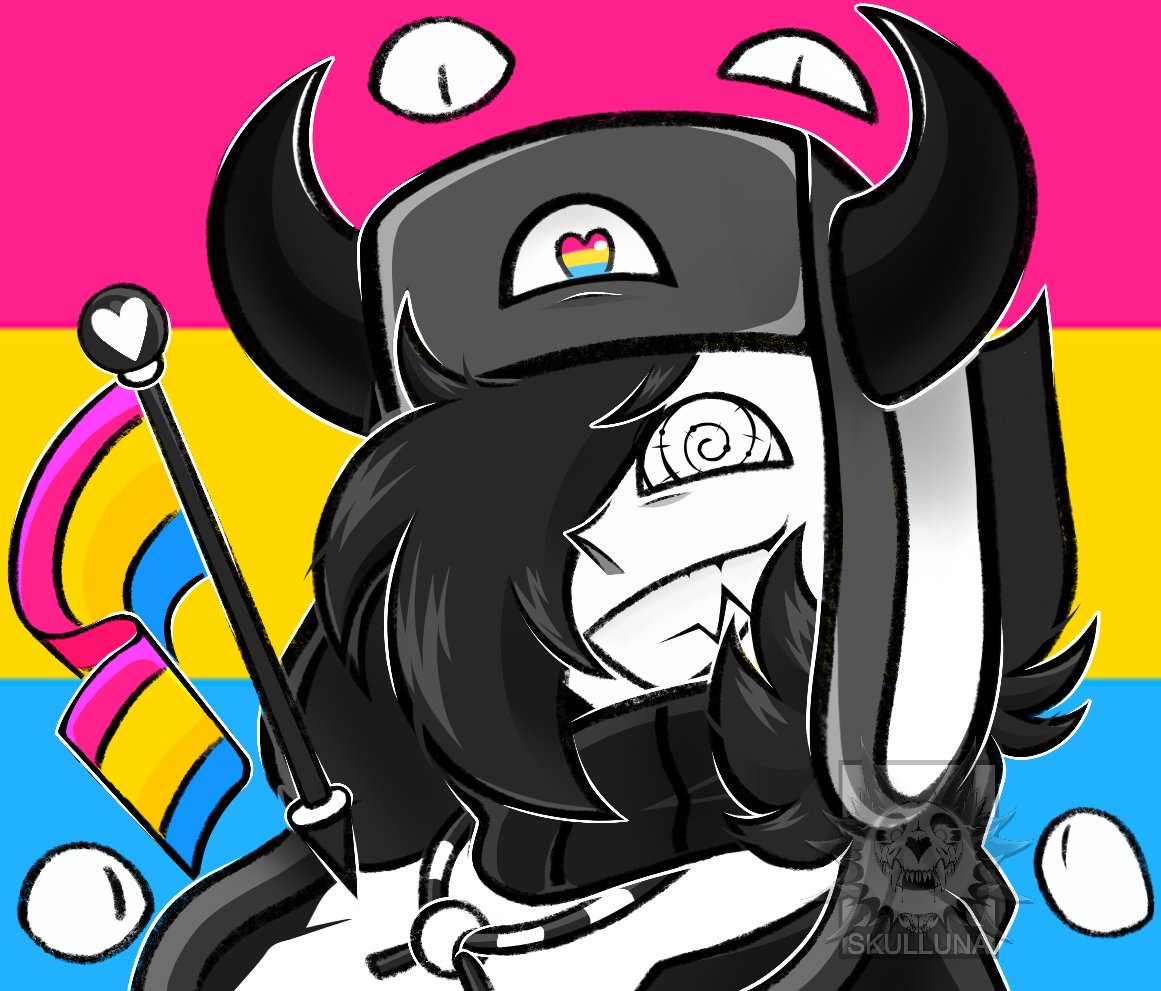 skulluna's tweet photo. Happy Pride Month! I plan on drawing more of my OCs with their respective flags while also simultaneously doing Art Fight preparation. HELP ME LMAO

| #pridemonth | #myart | #myOCs | #artwork | #ArtFight | #digitalart | https://t.co/f1ZMSCApjy