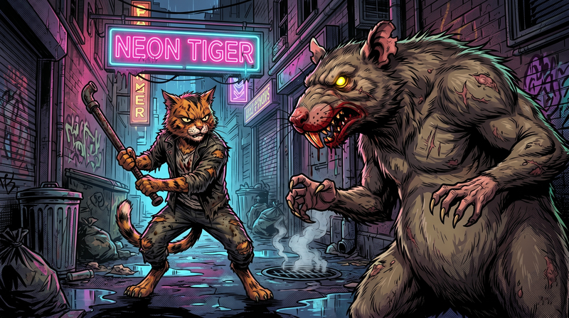 Neuroborncats's tweet photo. 🐾 PvE &amp; Referral are LIVE! Hunt will kick your ass — some enemies are brutal on purpose. Upgrades incoming.

🔗 Bring your homies — earn Social Tokens for each.

Play now 👉 https://t.co/4Mn52v77GF

#NeurobornCats #WAX #IndieGame #Web3Gaming #Web3 https://t.co/Gq8efFg8Oj