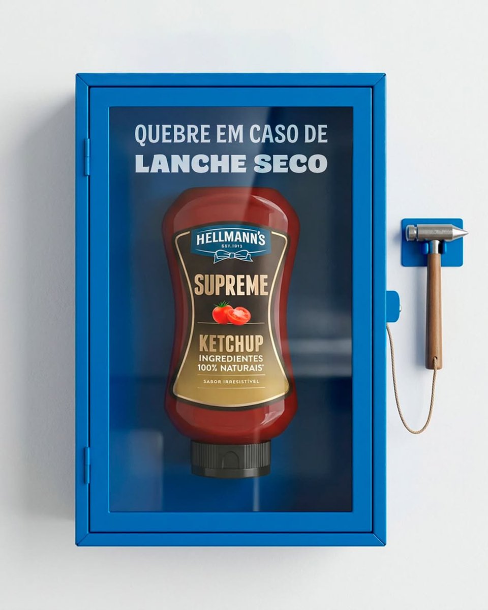 hellmannsbrangw's tweet photo. EMERGÊNCIA DE SABOR? 🚨 Quebre em caso de lanche seco.

Por aqui a cremosidade é garantida e o sabor é... Supreme. 🤤 https://t.co/wKVNWSF8RN