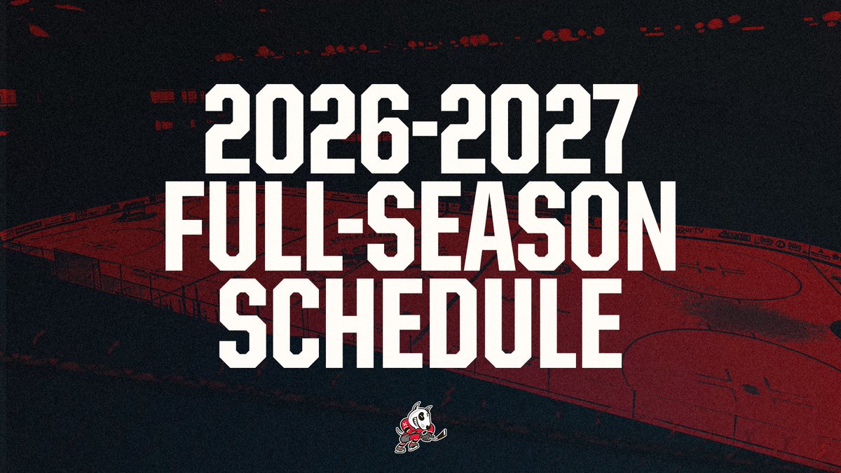 OHLIceDogs's tweet photo. IT'S HERE. 👀

The Niagara IceDogs 2026-2027 Full Schedule has officially been released, and we cannot wait to welcome Dog Country back to the @MeridianCentre_.

📰 Learn More: https://t.co/RWARPKaxWN

#DogCountry https://t.co/4fte3umTax