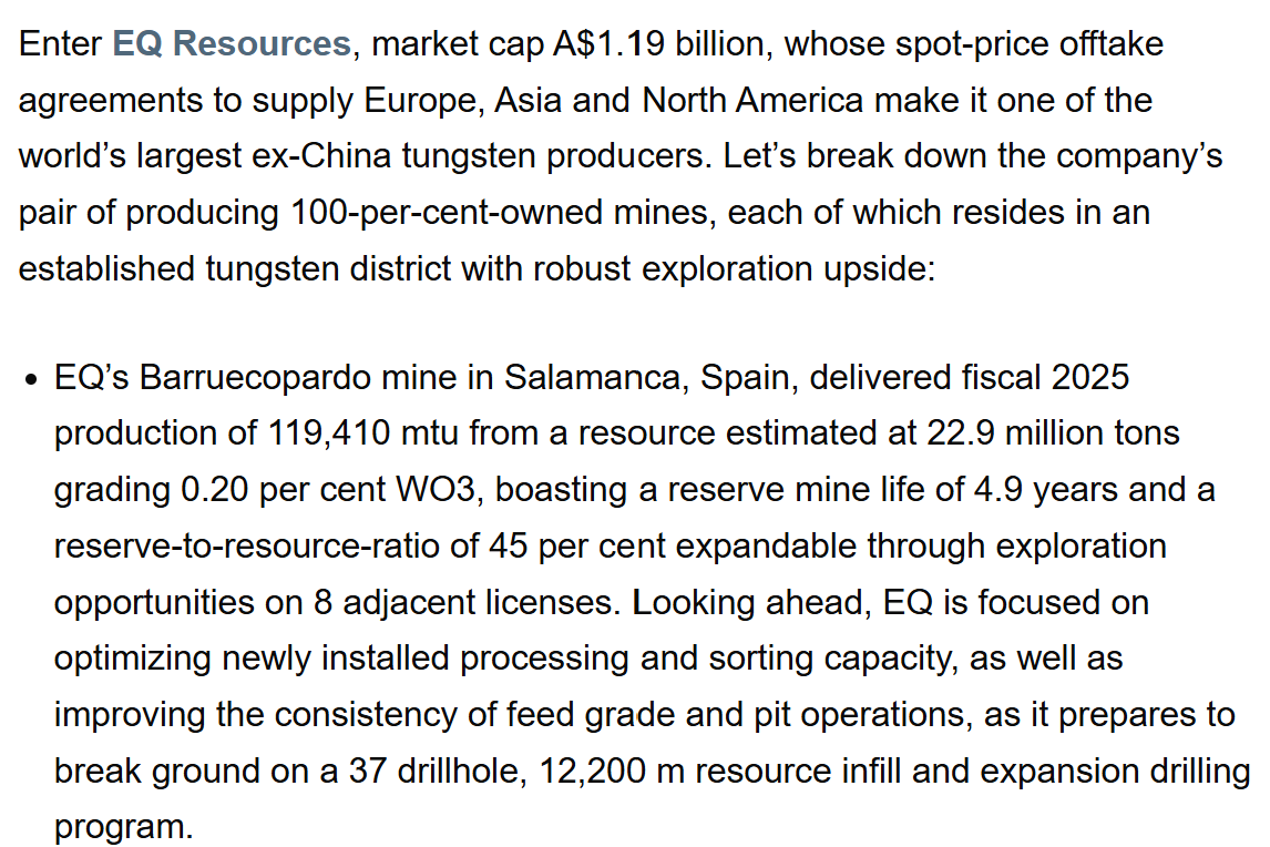 Alexsei88's tweet photo. Stockhousen raportti EQ Resourcesista!

https://t.co/nviePKMlzf

#Tungsten $EQR.AX $ALM https://t.co/2tuS3kCRje