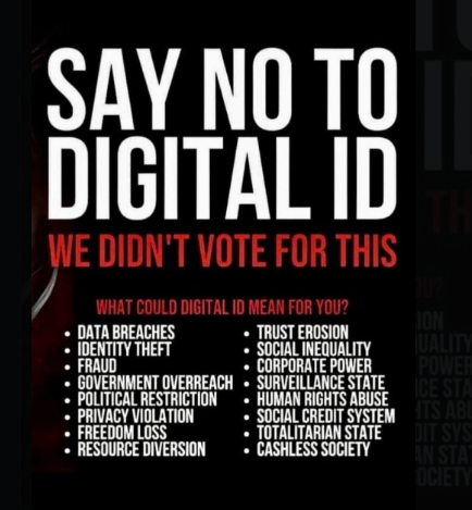 Maximil86429959's tweet photo. Only a very naive person with a cabbage for a brain would trust these scoundrels and their proposed government Digital ID/Digital Identity Wallet.⚠️👇👇👇 https://t.co/J88Au4BtY1