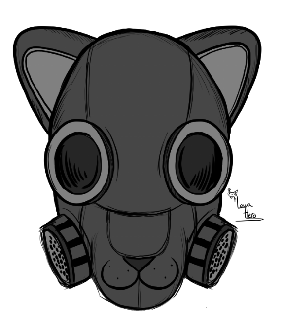 LowaHero's tweet photo. Been thinking about masks for her. (I've decided that my Pyro OC will be a woman.) I think I'll give her a regular Pyro mask, but I wanted to try to interpret her love for cats into a mask. Think I'll end up giving her something cat-related on her suit instead. https://t.co/P2adJqbGhp