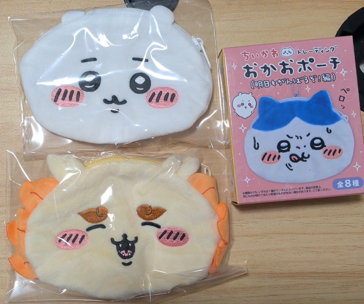 2canY4's tweet photo. 交換　ちいかわトレーディング　おかおポーチ　ちいかわ
求　くりまんじゅう先生
譲　ちいかわ(ニコ)、シーサー

都内手渡し＞郵送
検索からでもお気軽にお声掛けください😊 https://t.co/nbssNYMs3B