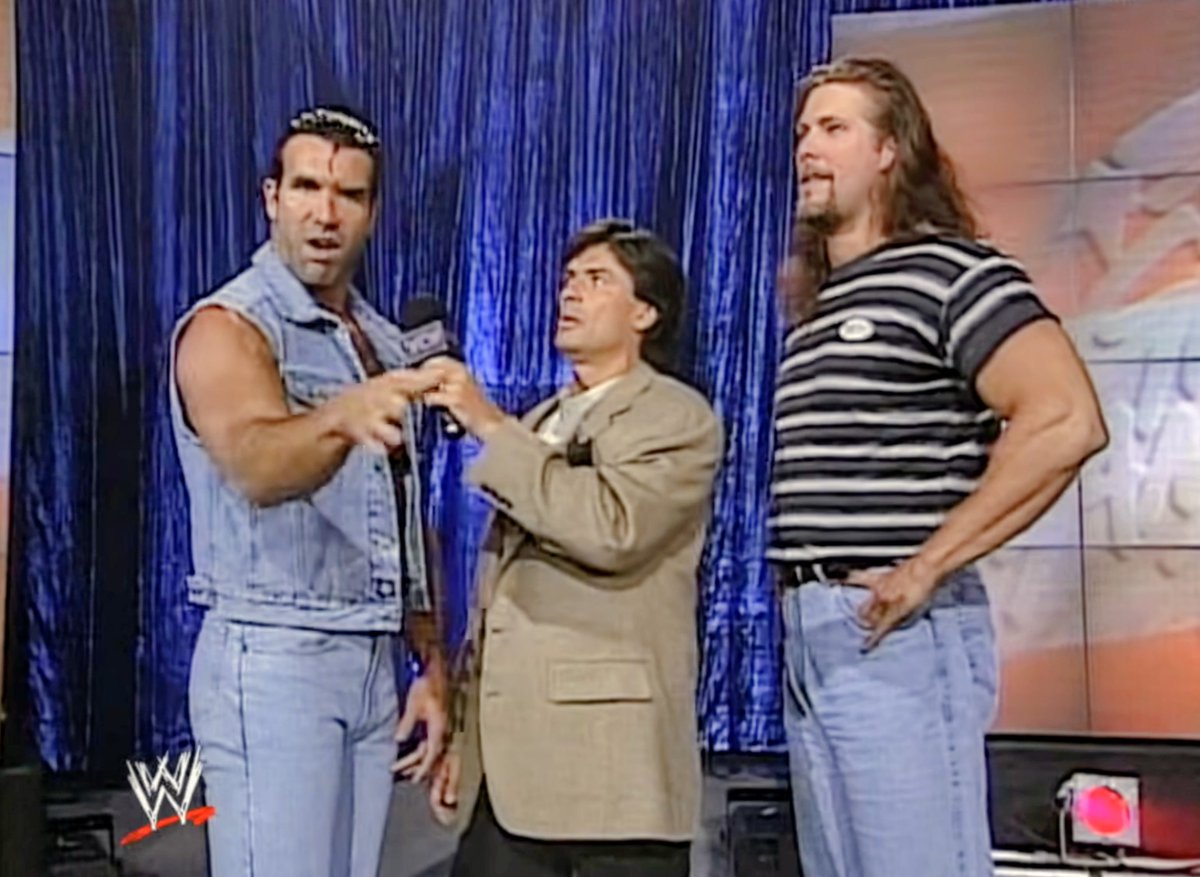 KliqThisPodcast's tweet photo. 30 years ago TODAY at WCW Great American Bash, Kevin Nash delivered THE infamous powerbomb to @EBischoff! 💥🤘 #TooSweet #NWO #ScottHall https://t.co/CRZOquTMe3