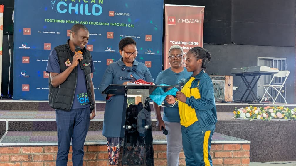 zou_fm_'s tweet photo. ZOU FM Campus Radio joined Village of Hope and @AHFcares Zimbabwe in commemorating the Day of the African Child 2026 in Westgate under the theme: “Ensuring Universal Access to Water, Sanitation, and Hygiene for Every Child in Africa.” 

#DayOfTheAfricanChild2026 https://t.co/gpbedql8JZ