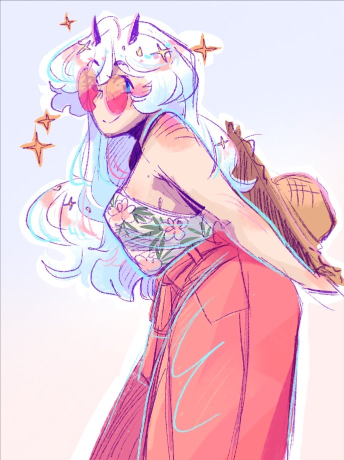 KodaConstella's tweet photo. 🩷☀️ It's summertime! https://t.co/nWQrWgMQyO