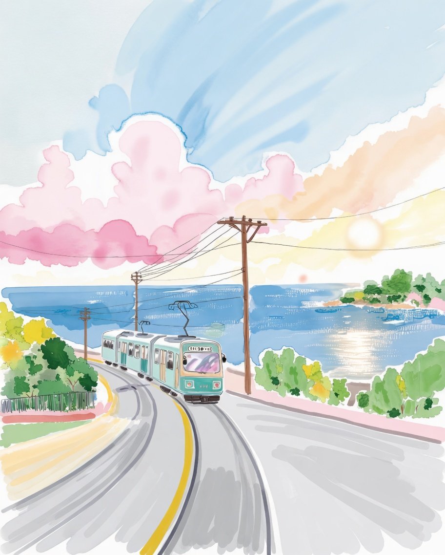 ohmywall_app's tweet photo. Next Stop: Somewhere Beautiful 🌊🚋
new wallpaper https://t.co/ZzFA1t3mrk