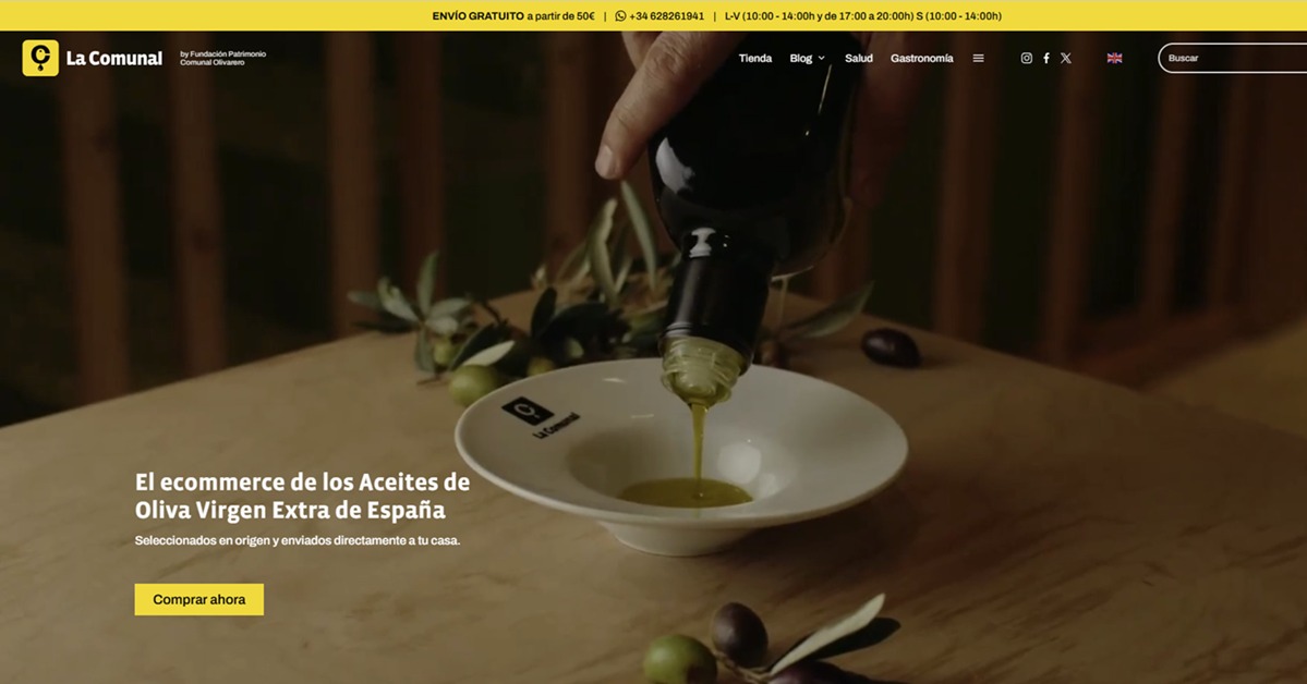 LaComunal_AOVE's tweet photo. Hoy queremos compartir contigo nuestro orgullo por poder ofrecerte nuestra nueva web y tienda online, diseñada con el único objetivo de que puedas disfrutar al máximo en tu visita y experiencia de compra 💛