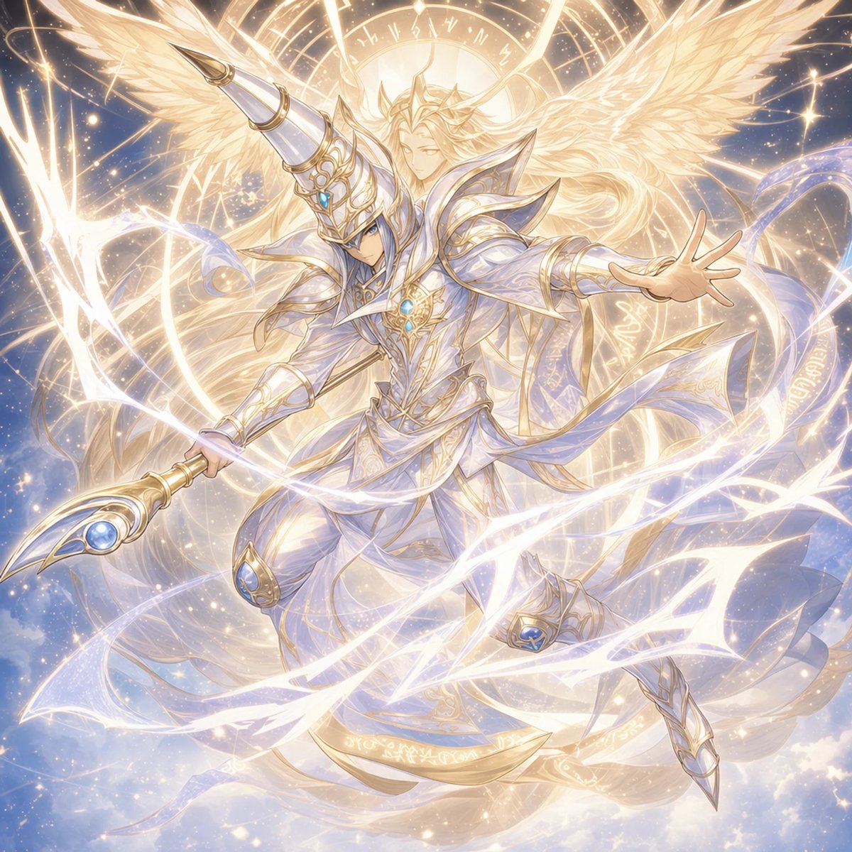 story_with_ai's tweet photo. Light vs Shadow

Which version of Dark Magician is better? https://t.co/Kf1zQC1rin