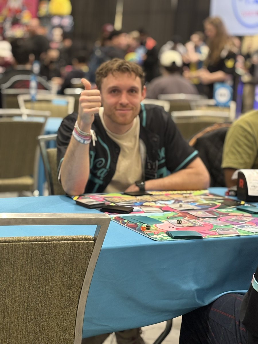 amcharles0's tweet photo. My third season has finally concluded and it was a great one. I hit some goals, missed some goals, made some great friends, and lost some too.

I played in 9 majors (in 5 different countries) and made day 2 in 7 of them (could have been 8 but I played it out at 5-2 for fun and got smacked) - I also managed to make top 64 or better in 4 of them so that was pretty good! This was easily my best season competitively, I finished with 840 points (83rd in NA), even after missing NAIC (thanks Southwest) 🥲🤷🏼‍♂️ But overall, I was consistent! 

Highlights of my season:
- top 32 Milwaukee with Lucario/Dengo
- Winning the FGG 3k with Blaziken
- Starting 8-0-1 in Indy 

I also did a lot for the social side of the game/community. I started streaming on Twitch, posting some on Instagram/Tiktok, and gained over 6000 followers here in X. That makes it all worth it imo regardless of results at majors. Not to mention streaming has forced me to play Live more and I definitely was seeing the results of that later in the season. The later half of my season was much stronger than my early half and I’m excited to bring that momentum into Worlds and next season! 

I’m ready to play in some invitational events this summer, stream more weekends, and of course: compete in my 3rd World Championships! (Managed to qualify each season I’ve played!)

Goals for the 26-27 season for me:
-Make top 8 (not assym) 
- Replace my decade old PC I’m streaming off of (it’s really bad)
-Qualify for Worlds again
-travel to 1 regional in Europe (at least)

Again, none of this would be possible without you guys. I work a full time corporate job that is pretty stressful at times + run a lot so managing to accomplish what I did was no easy task. I have sacrificed a lot for it in many other areas of my life people don’t see. I love to compete and I love what I do and absolutely love getting to meet people at events I’ve only met online. What a cool hobby. I’m just a normal guy who talks too much. Cheers 🥂 

Special shoutout to my Dayton/Akron locals, @TCG_Aneil for traveling with me this season, @LostZoneKitchen and @88Cardhouse for supporting me, and a million others I won’t tag but you know who you are