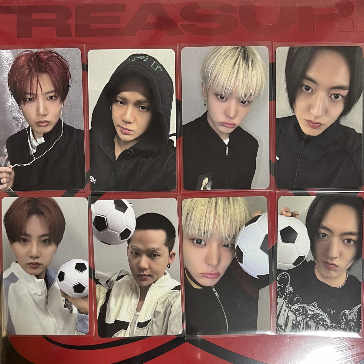 woosahi10me's tweet photo. TREASURE NEWWAV トレカ weverse 特典　交換 アーリーバード

【譲】 画像1枚目のもの

【求】アーリーバードB→アサヒ🤖（画像2枚目）
　　
郵送 or 大阪ポップアップ or 7/8.9, 7/25.26, 8/8.9手渡しでの交換希望です��
異種も含まれてますが、お気軽にお声掛けください！ https://t.co/UjnB5kTW8S