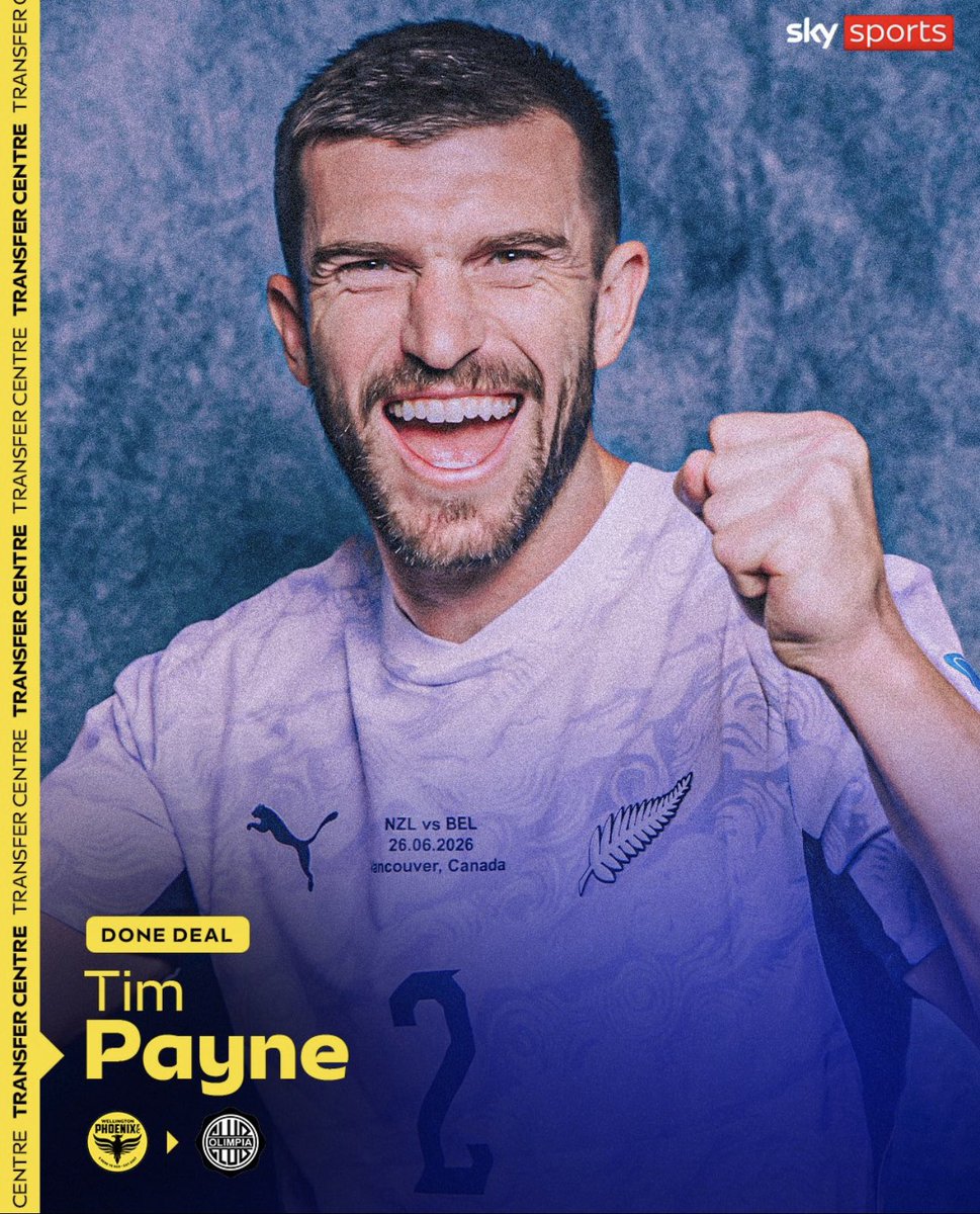 SinDiplomas's tweet photo. Olimpia de Paraguay @elClubOlimpia ficho a Tim Payne, jugada maestra. by @SkyFootball  iran nueva zelanda https://t.co/ViEgo9qK9m