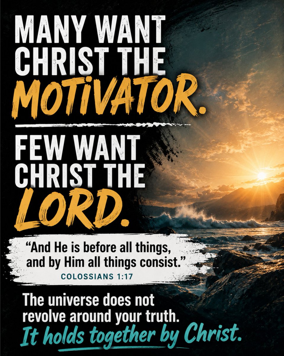 NarrowWaySoul's tweet photo. Christ is not optional. He is eternal rescue. https://t.co/MJWvJ0JhmY