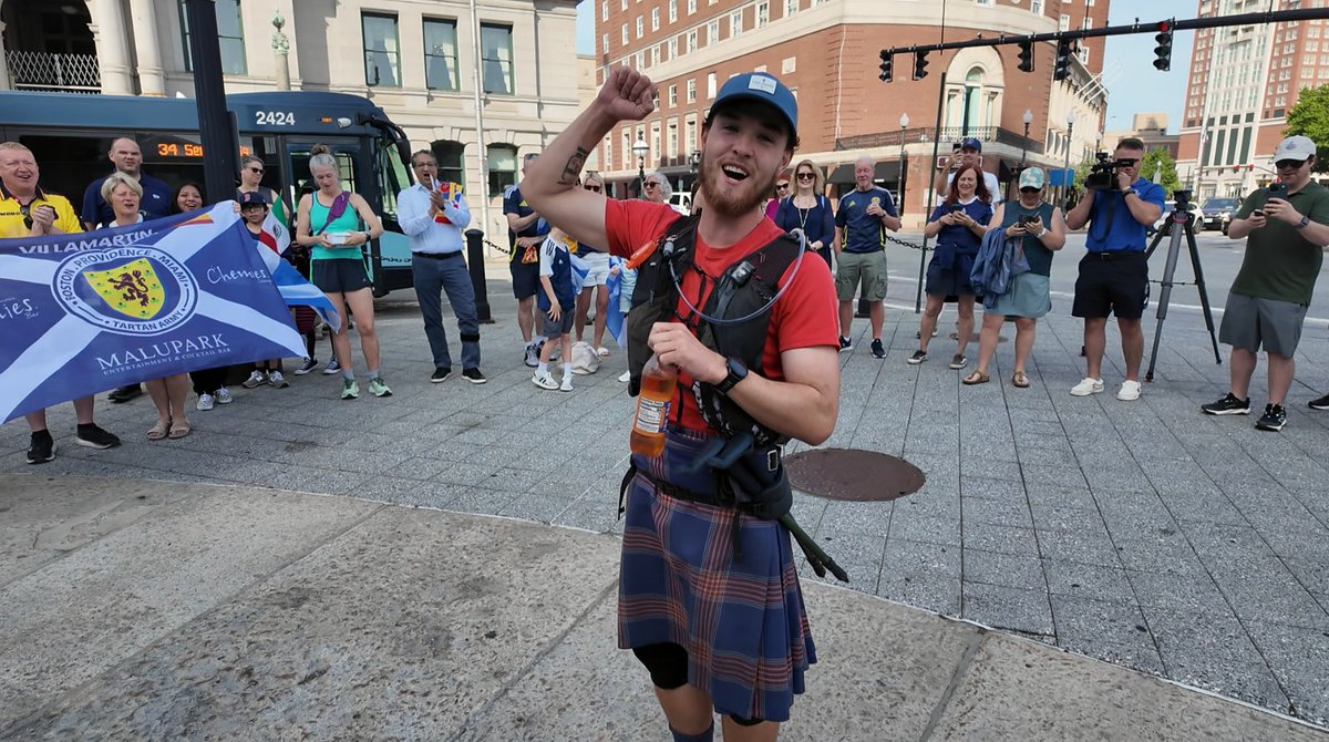 wpri12's tweet photo. Craig Ferguson, the Scottish soccer fan who walked across the United States to raise awareness for mental health, lost the kilt he wore throughout his journey. Where it was last seen: https://t.co/2XOBBsLJ1q https://t.co/f8r8MirGrT