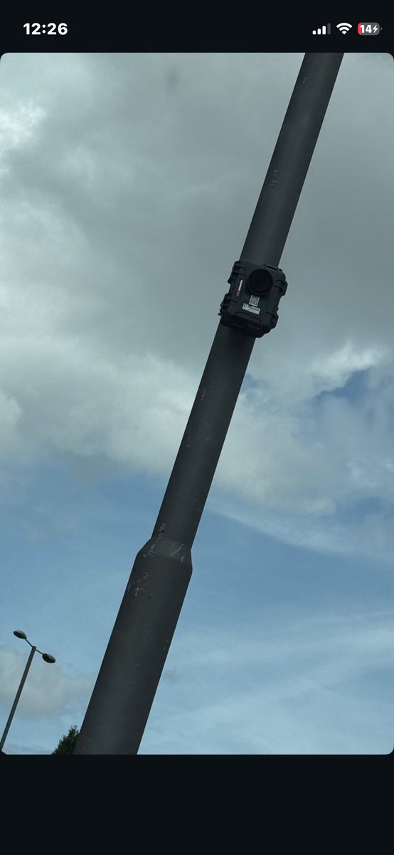 aroundliv's tweet photo. Someone sent another one of these in: “Another one them cameras by scotty everywhere atm”. https://t.co/HtQNfLlaQM