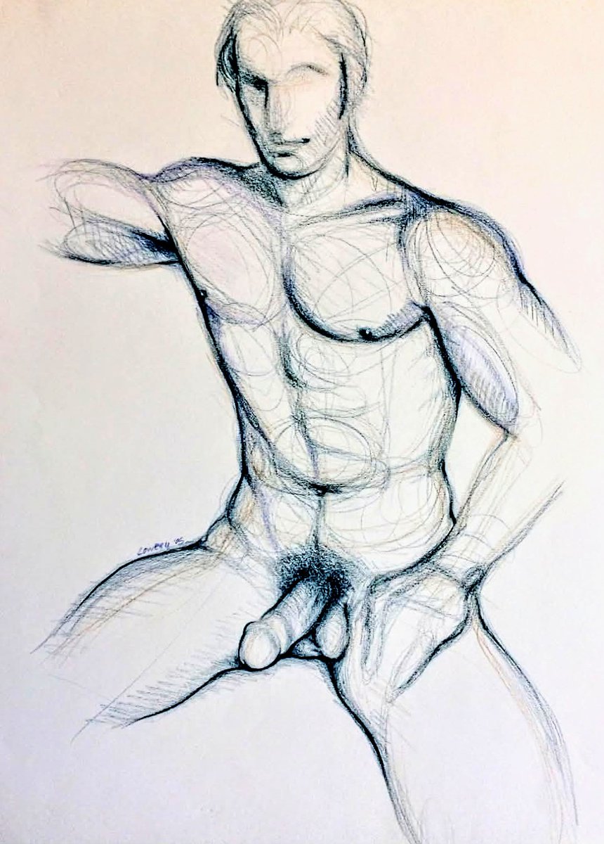 Art Ero Man Nude tweet media