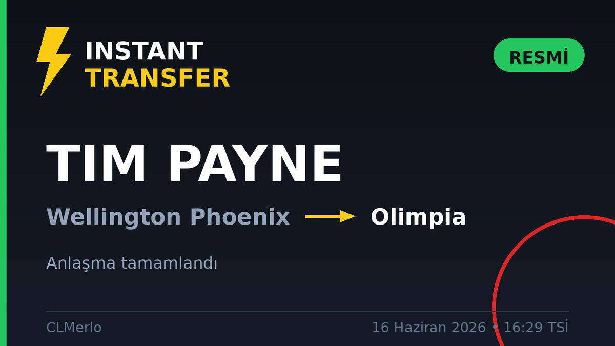 transferhere's tweet photo. 🚨 Tim Payne Olimpia'ya katıldı. Anlaşma futbolcu ve Wellington Phoenix ile tamamlandı 🇵🇾 ✍️ — CLMerlo

#transfer #Olimpia #WellingtonPhoenix https://t.co/rSJ99JljuE
