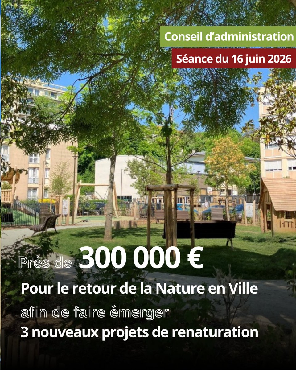 idfnature's tweet photo. 🌱Notre Plan Vert régional continue de se déployer en @iledefrance! 
Près de 300.000€ pour requalifier des espaces verts accessibles à tous:
 🌿 + de 133.000m² réaménagés
 🌳64 arbres plantés
 🪴 81 mètres linéaires de haies
Nous œuvrons pour le retour de la Nature en ville! https://t.co/Ikqjx6xEms