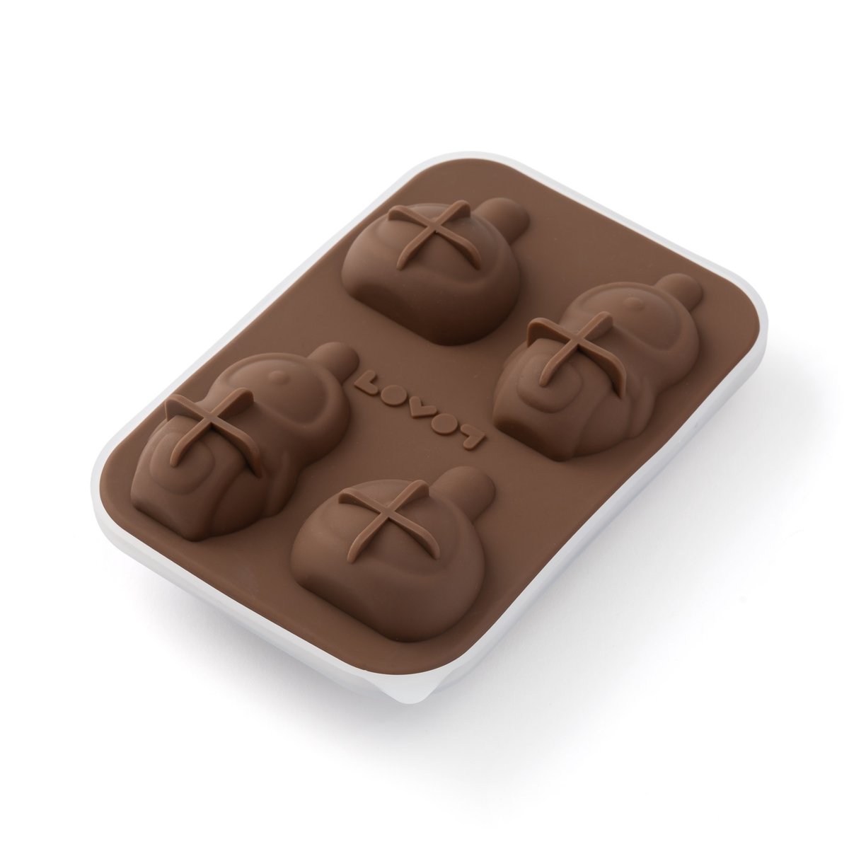 LOVOT_official's tweet photo. ＼🍫LOVOT シリコーントレー／
➡︎https://t.co/1xuC219HUA

LOVOTの愛らしい「コロン」としたフォルムをそのまま再現できる立体シリコーントレー。フェイス型と全身型の2種類が楽しめます。耐熱・耐冷性に優れ、氷やデザート作りはもちろん、焼き菓子にも大活躍！ https://t.co/03I1VDT6S7