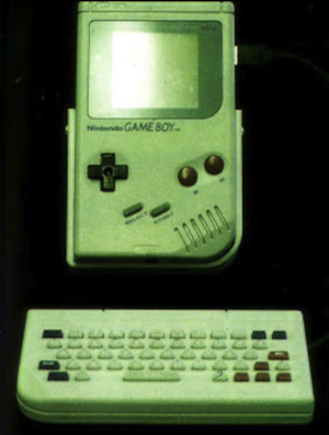 adafruit's tweet photo. Workboy, a prototype keyboard for Game Boy from 1992

https://t.co/XYSAJy52gd https://t.co/m0aauvIfIa