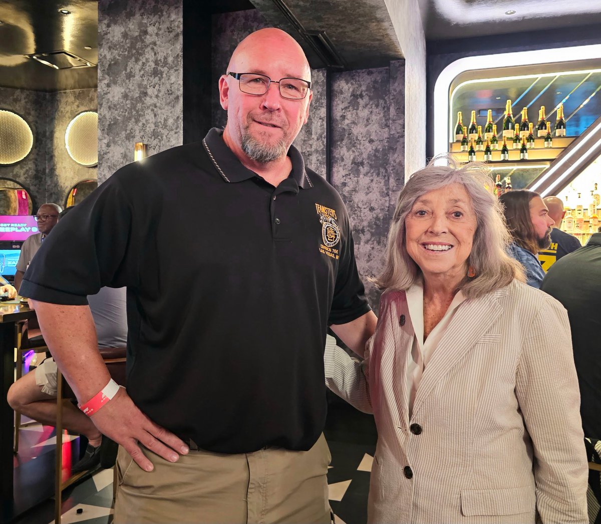 repdinatitus's tweet photo. It is always better in a union! As a member of @Labor_Caucus and a senior member of @TransportDems, I will continue to fight for @Teamsters and fair labor policies in Congress like my Secure Tracks Act which I successfully included in BUILD America 250. https://t.co/cmnNqpLEov