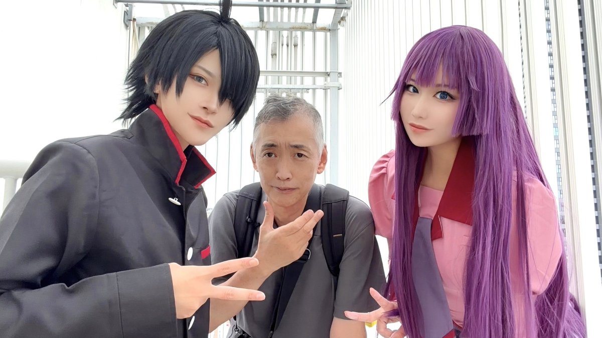 chiro_dakara's tweet photo. cosplay !

---

今日は化物語で遊んできた～♡
やりたいねって言って数年越しにやっと🥹
楽しかった！！！
データもたのしみ🤤

3ショットが｢〇〇で来た✊🏻｣感がスゴい

---
阿良々木暦 / ダカラ
戦場ヶ原ひたぎ / Umi
📸 / gabusuki https://t.co/2UoIqPS1Ah