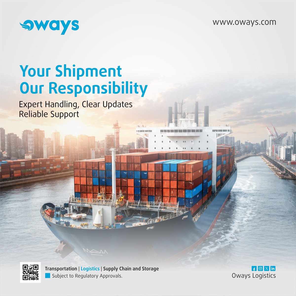 OvinGroup's tweet photo. Your shipment deserves more than just transportation — it deserves trust, transparency, and reliable support every step of the way.

#OwaysLogistics #ShippingSolutions #GlobalTrade #FreightForwarding #SupplyChain #Logistics #CargoShipping #Transportation #ImportExport #Reliable https://t.co/SttRiioYGT