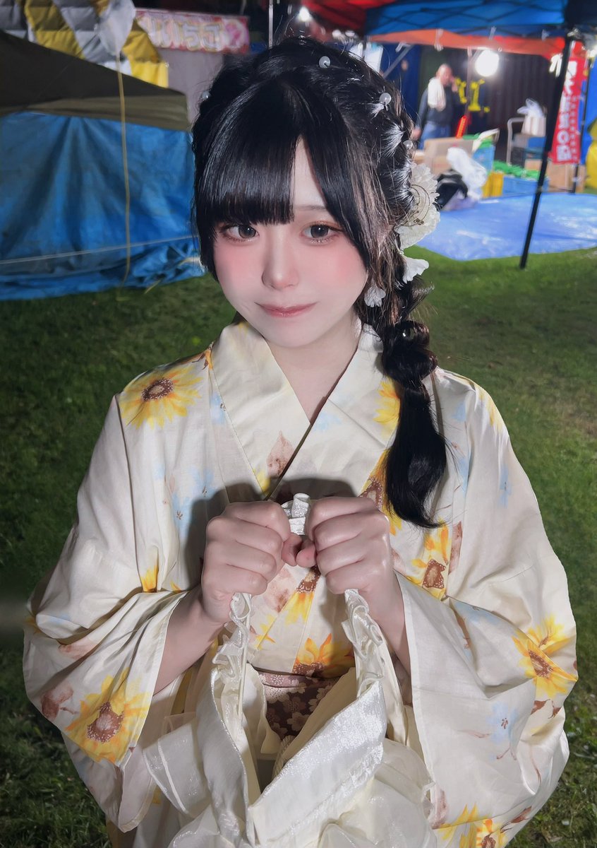 has_2_'s tweet photo. おまつりいってきたよ〜🏮🍧🎇 https://t.co/AIlzILnXxe