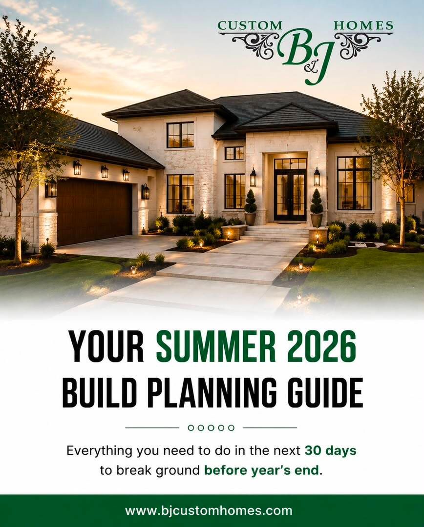 bjcustomhomes's tweet photo. If you've been thinking about building your custom home, this is your actionable planning guide.

No fluff. Just the exact steps you need in the next 30 days to break ground before year's end.

Swipe through and take one step today.

#TuesdayTips #TuesdayThoughts #CustomHomes https://t.co/SV8mcYG962