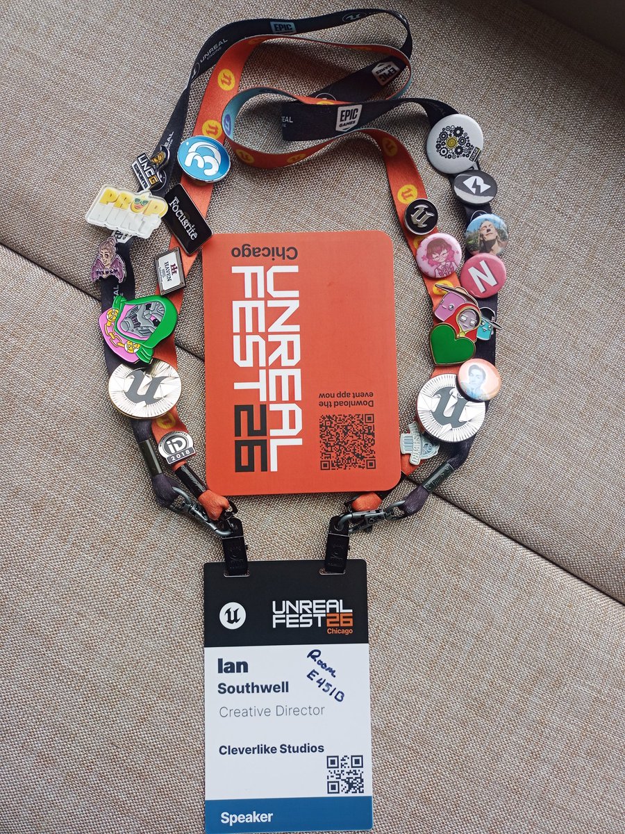 IanSouthwell2's tweet photo. Educators come find @cleverlike @BrianDickman and me at #unrealfestchiacgo we have the curriculum to level up your students. #uneralengine #uefn #gamedev #careerready #minecraft #fortnight https://t.co/aOO76fD4zG