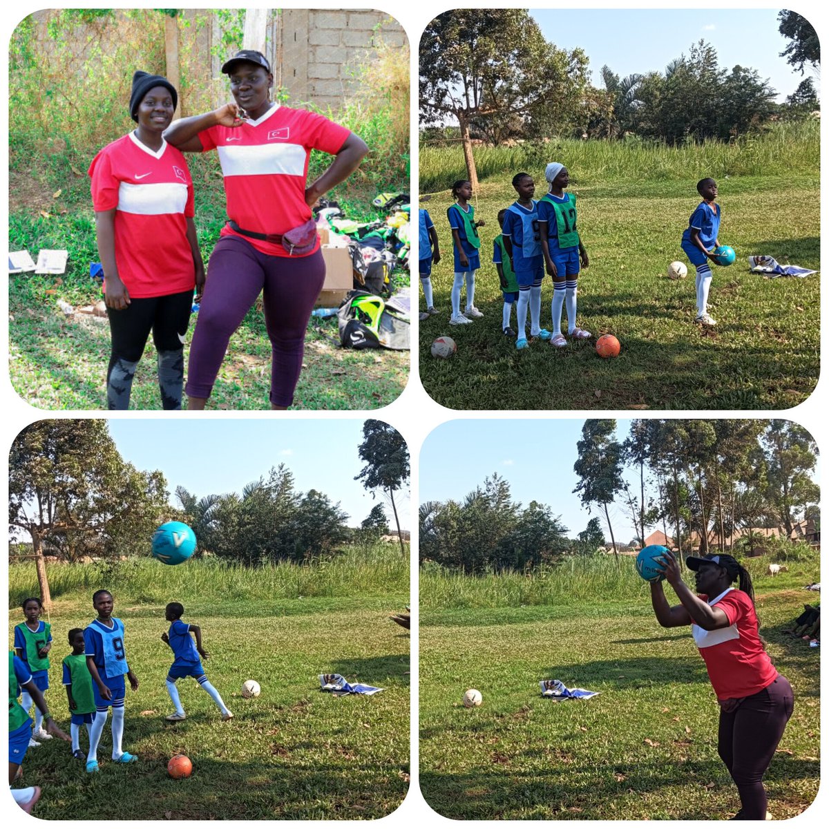 GirlsFootball4's tweet photo. Coaching girls in netball too! 🏐 #GirlsInSport https://t.co/OWponnrLHg