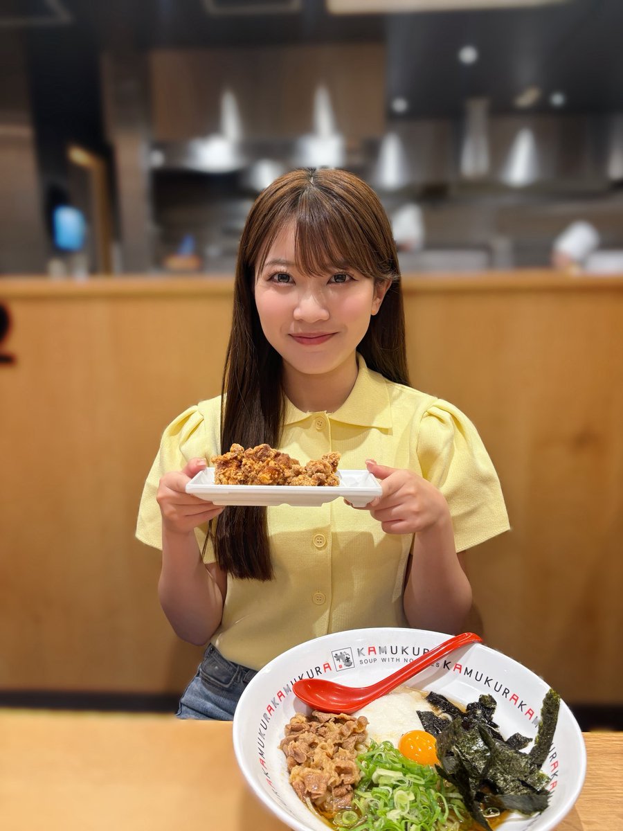 kyoka_shinohara's tweet photo. ちなみに牛とろ玉ラーメンも始まってすぐ食べに行きました😻😻😻

大好きな神座のラーメンに大好きなとろろが乗ってて本当に神の味がしました😻😻😻

これ本当に大好きです😻😻😻😻😻 https://t.co/6f4C7J7As1