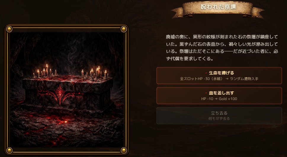 MindGate_dev's tweet photo. ちょっと気づいたら、ゲームの説明を一度もしていませんでした。
キャラ紹介やシナジーをずっと出してたのに。

改めて。MindGate、こういうゲームです。

─────

① 職業を選ぶ

司令官・魔導師・商人の3種類。
「手札を整える」「カードを合成する」「直接購入する」
アプローチがそれぞれ違います。

難易度（心層）も同じ画面で選択。
心層が上がるほど敵が強くなり、
スタート条件も変わっていきます。
※今後も追加予定！

─────

② マップを進む

マップは毎回ランダムに生成されます。
分岐するルートを選択しながら進みます。

敵には通常とエリートがいて、
エリートはリスクがある分、リターンも大きい。
すべてのノードがつながっているわけではないため、
目的地に向けて常に選択を迫られます。

─────

③ ビルドを進める

戦闘ノードの合間には、
イベント・ショップ・訓練所などが点在します。
それぞれ異なるリスクと報酬が待っています。
カードを増やしたり減らしたり...
減らす方がメインのゲームなんです。

─────

④ エリアをクリアすると祝福を選択

ボスを倒すと次のエリアへ進み、
入り口で祝福を1つ選択できます。

強力な効果の代わりにリスクを伴うものもあり、
リスクを複数積み重ねると追加の恩恵が解放されます。

これを4エリア攻略すればゲームクリア！

─────

こんなゲームです。
まだまだお伝えしたいことはありますが、
ひとまずゲーム全体の流れを。
よろしくお願いします。

『MindGate』
プールビルド型ローグライクデッキビルダー
#MindGate #indiegame #ローグライク #個人開発 #ゲーム制作 #indiedev