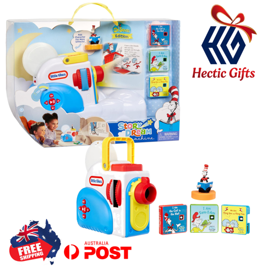 HecticGifts's tweet photo. NEW - Little Tikes Story Dream Machine Dr Suess Edition

https://t.co/sTLAzPPCOF

#New #HecticGifts #LittleTikes #StoryDreamMachine #SDM #DrSuess #Bundle #LimitedEdition #Projector #Stories #FreeShipping #AustraliaWide #FastShipping https://t.co/vYhX63Qpko
