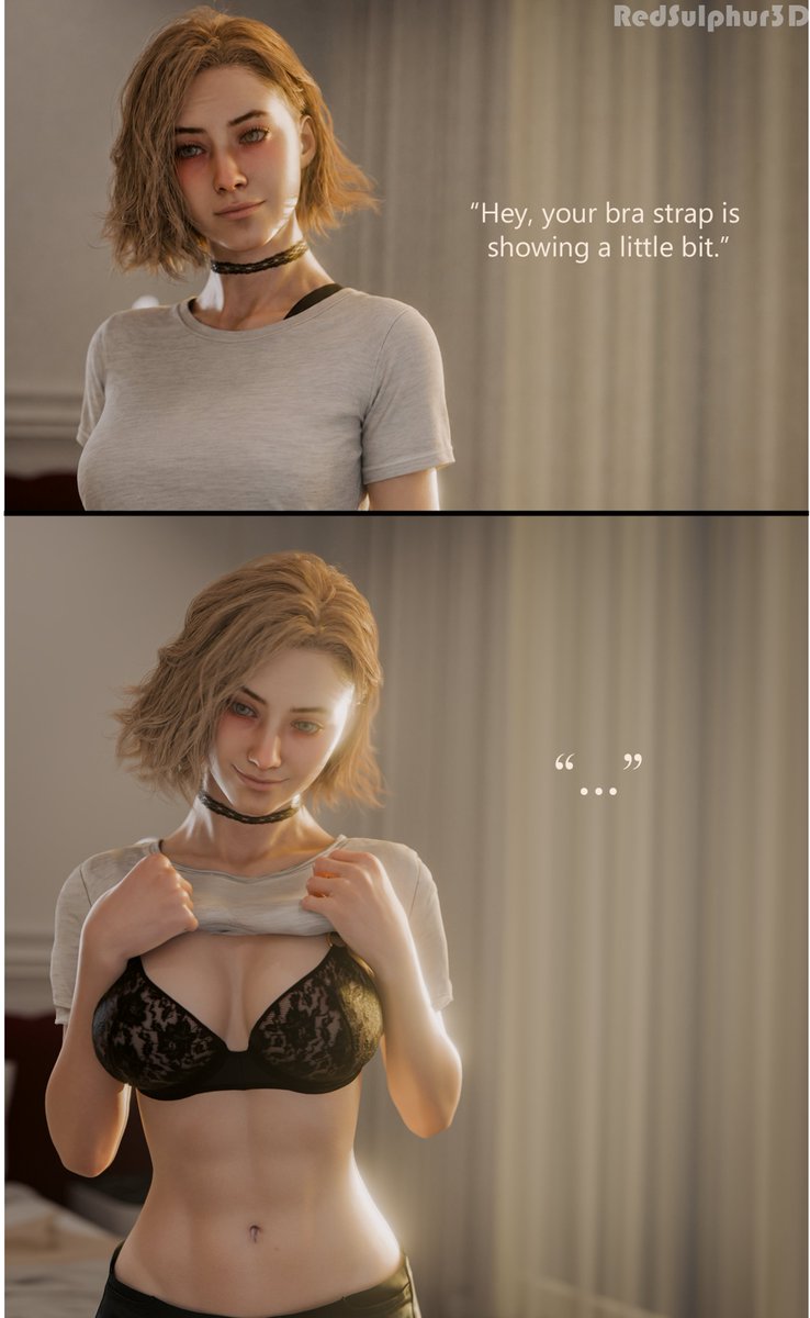RedSulphur3D's tweet photo. Grace is getting way too comfortable around you...

#residentevil9 #3DRender #NSFWㅤㅤㅤㅤㅤㅤㅤ #grace https://t.co/GWGAFBN1pt