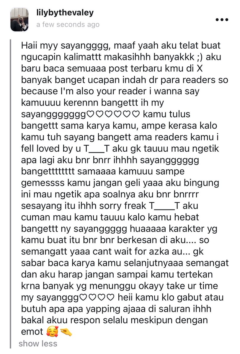 lilybythevaley's tweet photo. #chellonym memang cinta β€οΈ https://t.co/NO3QKz13HQ