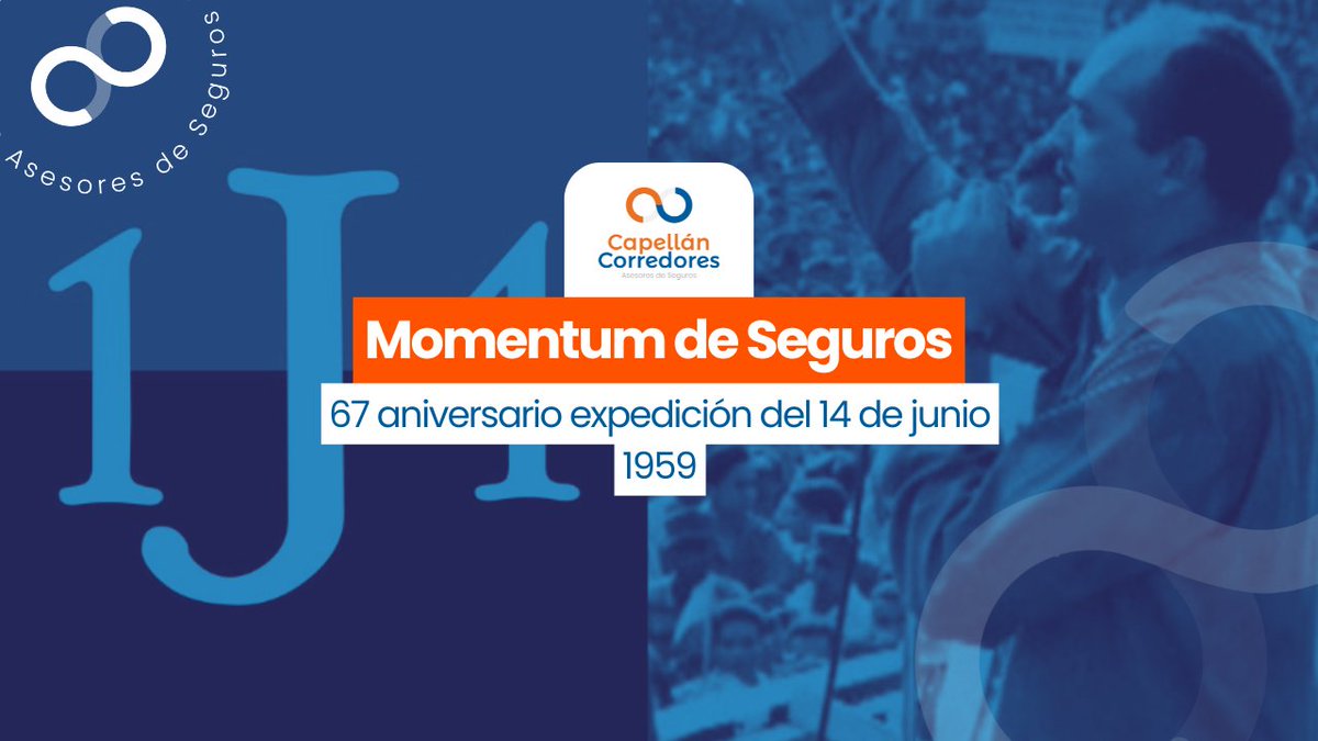 FCASeguros's tweet photo. Momentum de Seguros: 67 aniversario expedición del 14 de junio 1959
https://t.co/CxH1L89Z35

#momentumdeseguros #CapellanCorredores #1j4 #14dejunio #historia #repúblicadominicana https://t.co/jaOdW5Xmfn