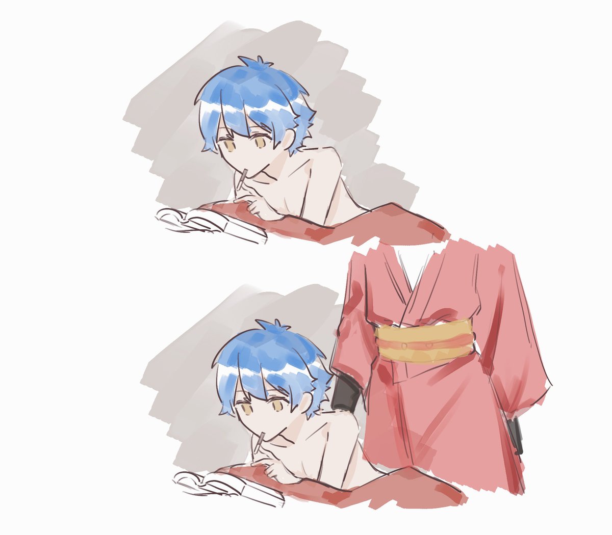 haruna__0624's tweet photo. ただ猫にストレッチをしてあげているだけ……
#dmmd #紅蒼 https://t.co/Y49lvYQCUX