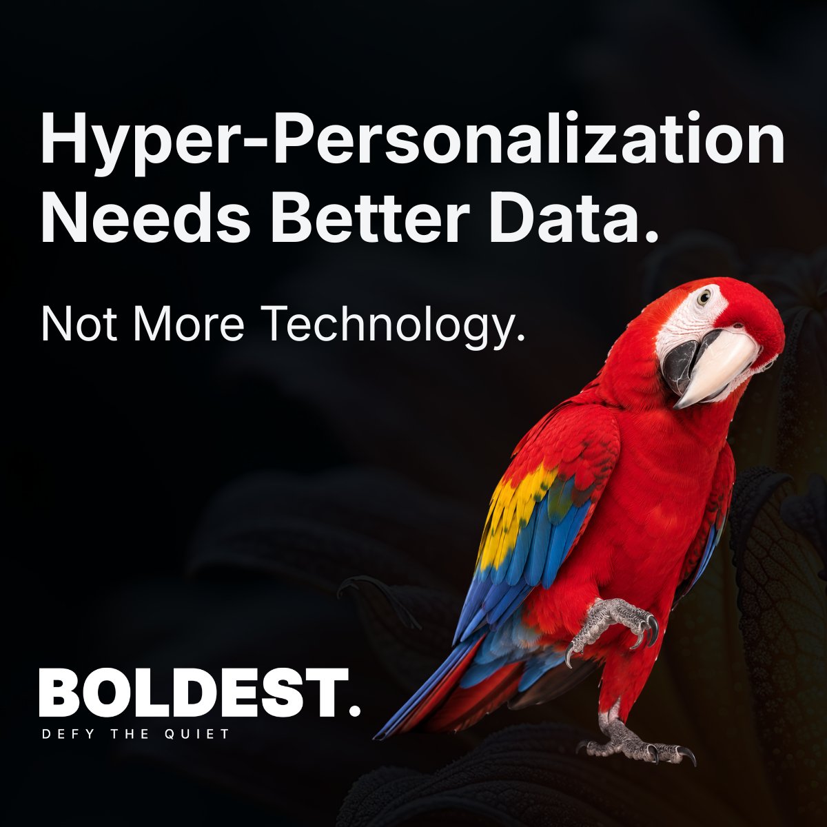 BoldestAI's tweet photo. Personalization isn’t a technology problem. It’s a data problem.
Most brands invested in personalization before fixing the data underneath it.
The result? Generic experiences instead of relevant ones.
#BOLDEST #CustomerExperience #AgenticAI #MarTech #CognitiveCommerce https://t.co/oaq2yvuJ6h